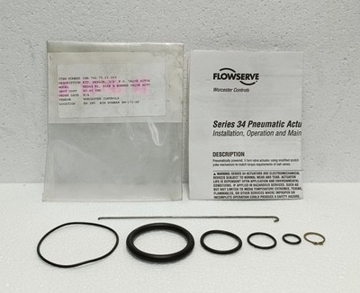 Flowserve Worcester Pneumatisch Stellmotor Reparatursatz RK34S R1 Serie 34 Neu