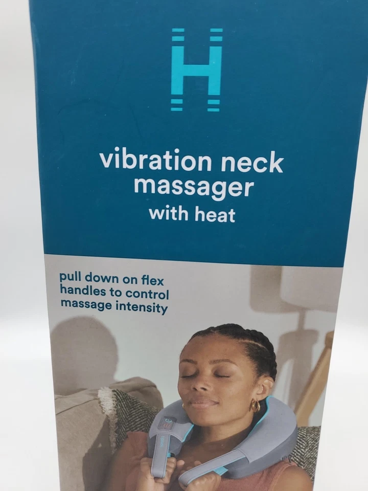 Masajeador vibrador de cuello y hombros con calor Homedics Foto 4 de 4