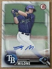 2016 Bowman Prospect Autographs Thomas Milone #PA-TM 