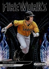 2021 Panini Prizm Draft Picks #F-RT Reed Trimble Fireworks