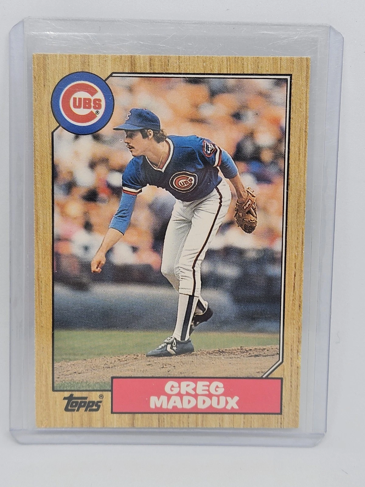 1987 Topps Traded - Greg Maddux #70T Tiffany (RC)