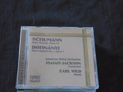 Schumann/Dohnanyi - Piano Quintets Earl Wild CD FREE SHIPPING
