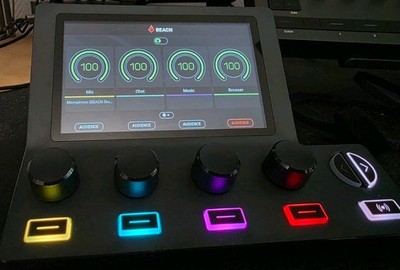 Beacn! Mix Create USB Audiomixer/Controller für Gaming + Streaming