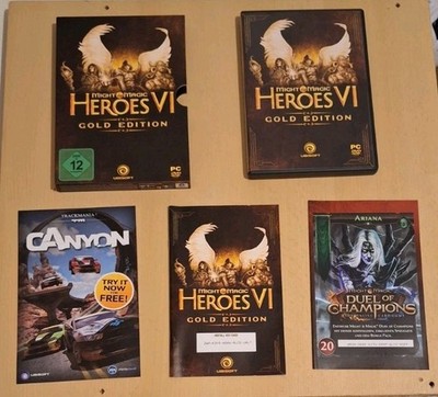 Heroes Of Might And Magic VI Gold Edition  PC CD-ROM Spiel - Komplett In OVP 