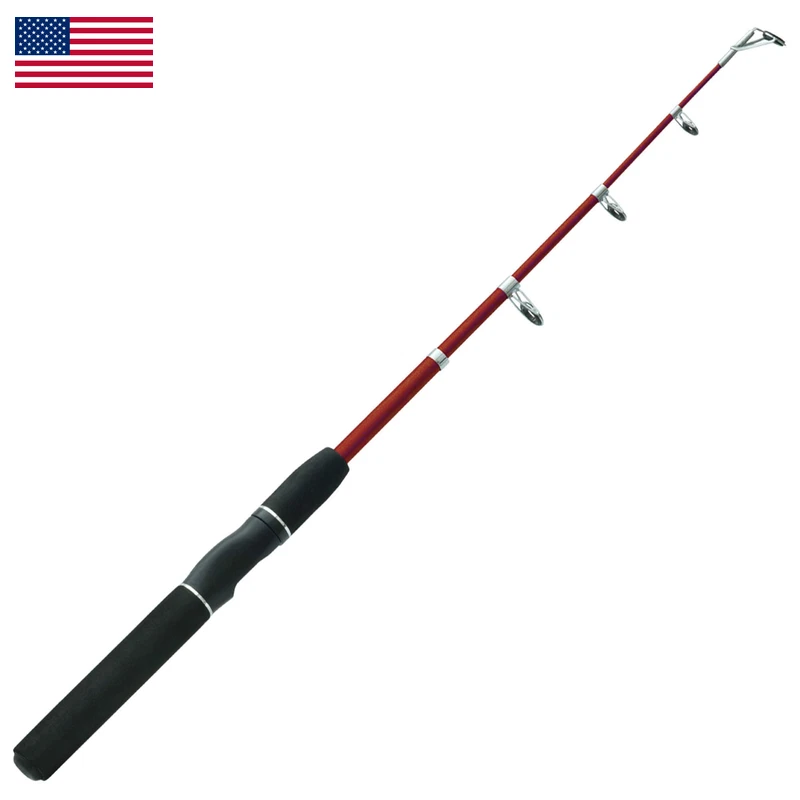 Zebco Z-Cast Spinning Fishing Rod Extendable 17-Inches To 5-Foot 6-Inch