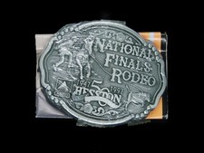 UD17131 NOS NFR 1997 NATIONAL FINALS RODEO HESSTON COLLECTOR BELT BUCKLE