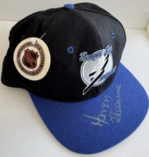 Manon Rheaume NWT Auto Signed Tampa Bay Lightning Baseball Hat Cap With COA 