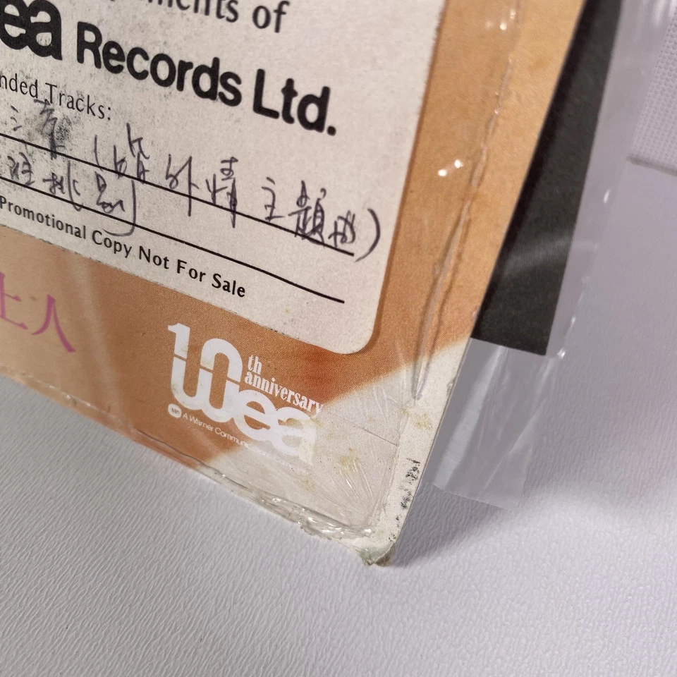 Sandy Lam 林姍姍 – 勁草嬌花 Hong Kong Chinese Pop Cantopop 1988 WEA Promo Vinyl LP Foto 4 de 4