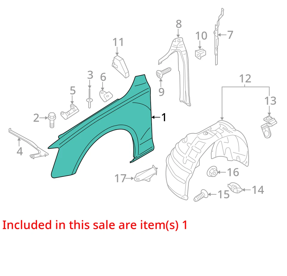 Guardabarros conductor Audi A4 Quattro 2009-2012 Q6Q2O Foto 3 de 4