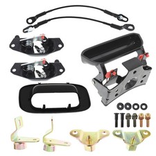 Tailgate Handle Hinge Latch Striker Cable Kit For Silverado Sierra 88981030 Tailgate Handle Hinge Latch Striker Cable Kit For Silverado Sierra 88981030