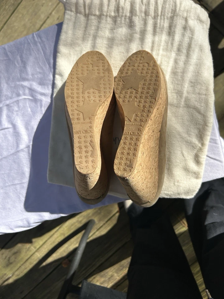 Jimmy Choo女式软木楔形鞋跟 — 第 3/4 张图片