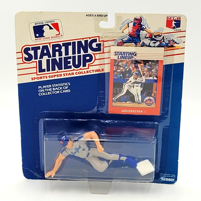 #ad 1988 MLB Starting Lineup Len Dykstra New York Mets Action Figure $15.95