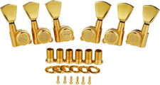 3X3 Locking Tuners 18:1 Guitar Tuning Keys Locking Tuning with Keystone Buttons