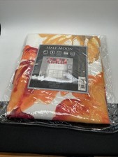 Lush Decor - Leah Floral - One Valance - Red Orange Yellow - 52  x18  2  