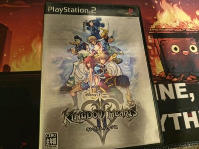 Kingdom Hearts II 2 Playstation 2 PS2 Japanese Version Japan import US Seller
