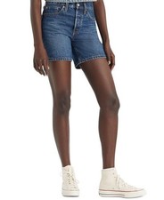 Levi's 501 high rise denim shorts size 25