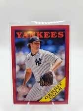 2023 Topps Silver Pack 1988 35th Anniversary Gerrit Cole Red 07/10 Yankees