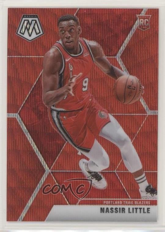 2019-20 Panini Mosaic Rookies Tmall Red Wave Prizm Nassir Little #247 1u6