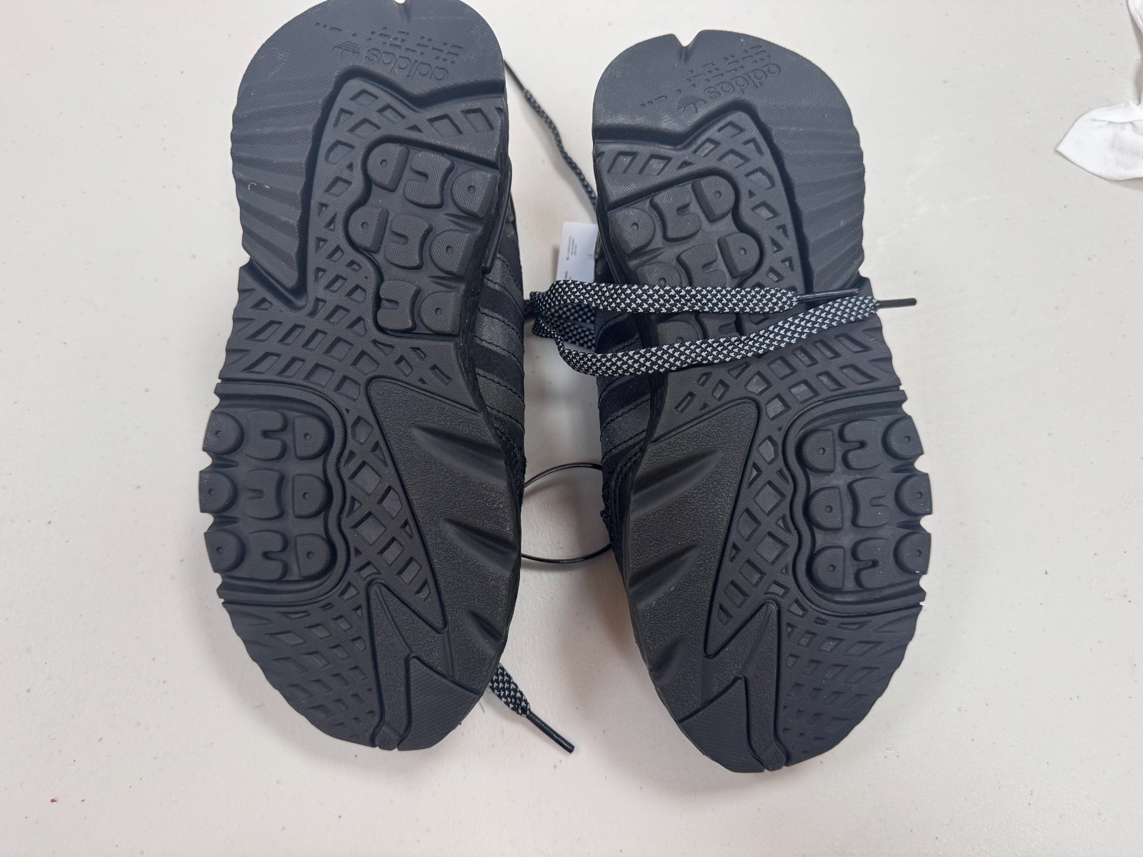 Adidas Nite Jogger FV1277 Trainers Black UK 3.5 – Boost – Ex‑Display Flawed image 8