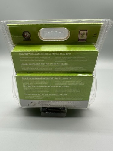 New Xbox 360 official factory sealed wired white controller - Picture 7 of 17
