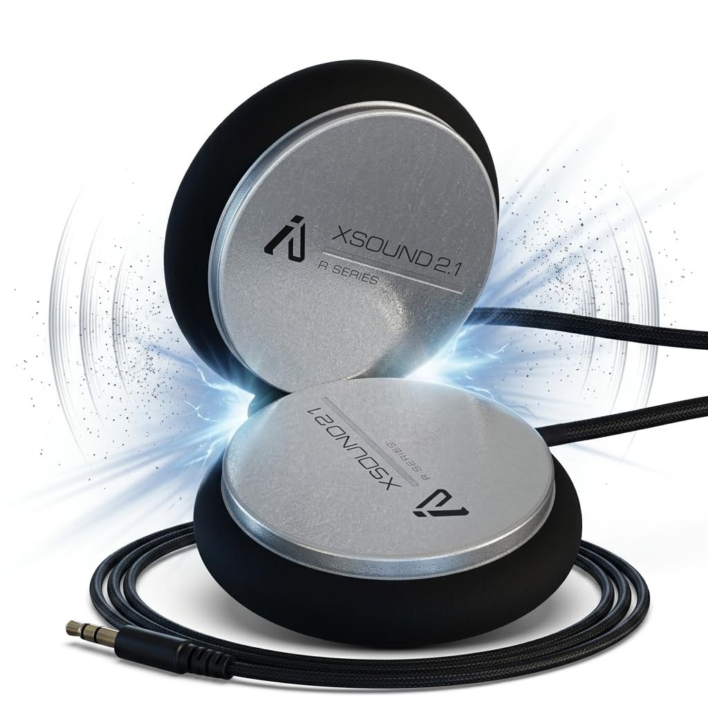 High Performance Helmet Speaker Headphones with a 3.5mm Earbud Audio Jack Com...
