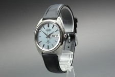 SEIKO LORD MATIC LM 5606-7150 Light Blue AT Men's Watch Vintage 1971 Near MINT