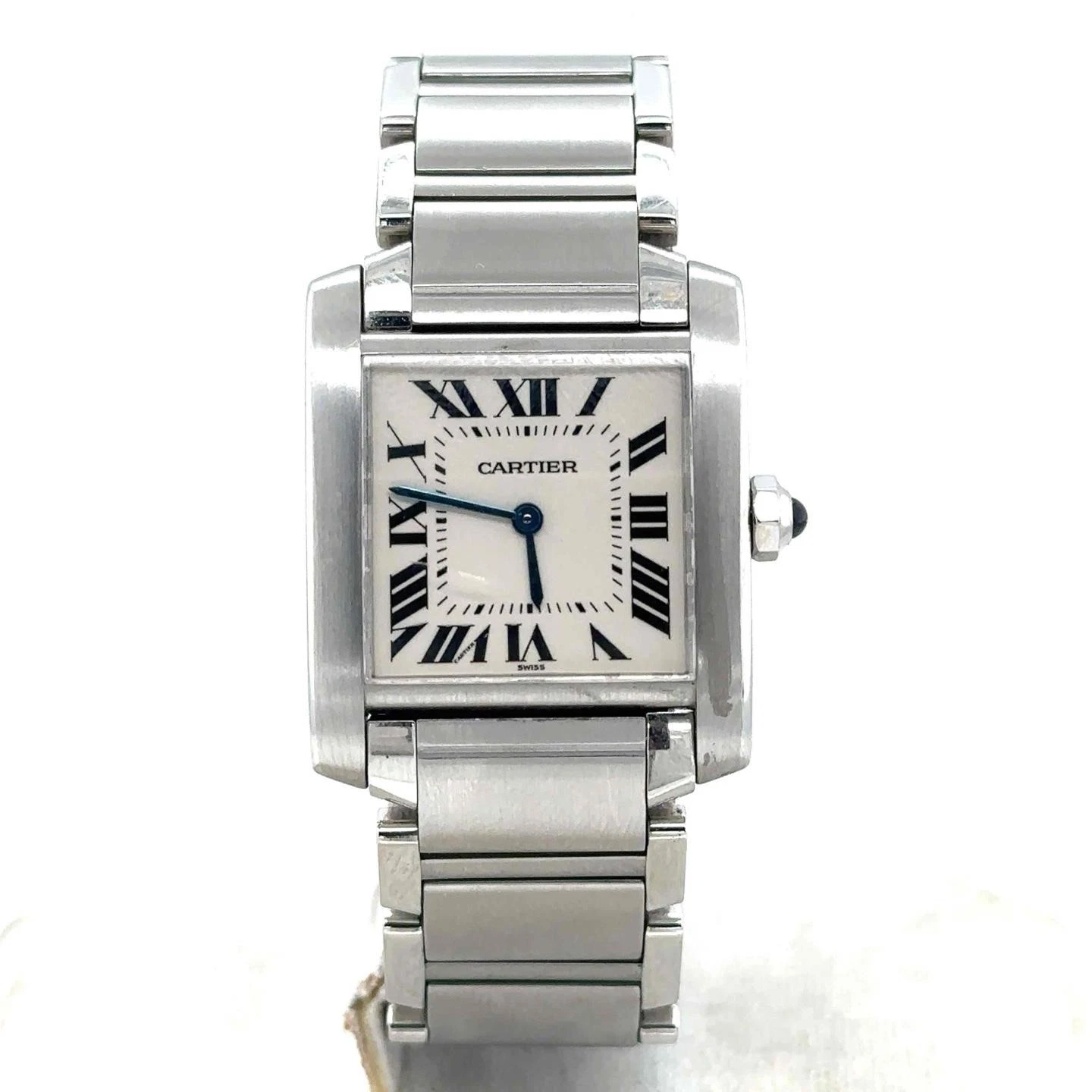 Cartier — Cartier Tank Francaise Medium Model Quartz Stainless Steel Unisex Watch WSTA0005