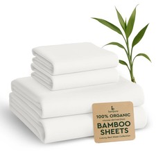Luxury Series Queen Sheet Set - 100 Pure Viscose Bamboo Sheets - Super Soft,...