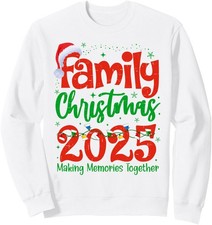Family Christmas Matching Family Christmas 2025 Xmas Unisex Crewneck Sweatshirt