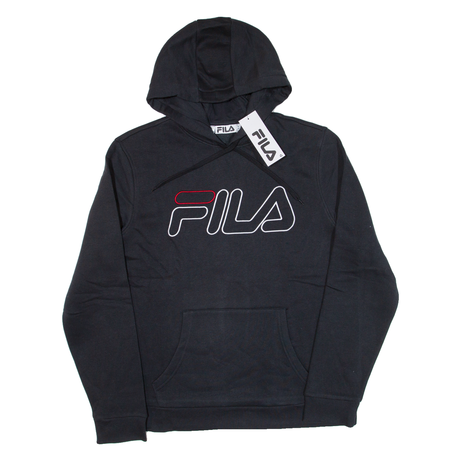 Felpa con cappuccio FILA donna nera XL