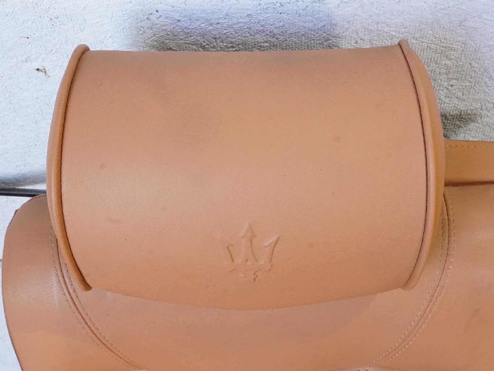 2004 - 2008 MASERATI QUATTROPORTE M139 SEAT CUSHION LEATHER CENTER STORAGE REAR