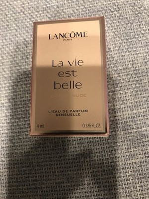 Lancôme LA VIE EST BELLE Vanille Nude 4 ml L'Edp  Sensuelle OVP BRANDNEU 2025
