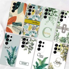 Custom Fresh Leave For Samsung Galaxy A35 A36 A16 A26 S25 Ultra Phone Case Cover