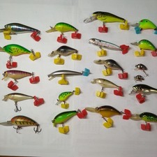 Vintage Lure Lot 21 Pieces Unused Collection Assorted High Quality Fishing Gear