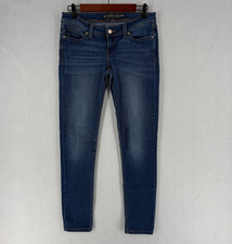 Levis Demi Curve Low Rise Skinny Jeans Womens 3/26 Blue Wash Stretch 30x30