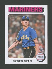 2024 Topps Heritage #326 Ryder Ryan White Border