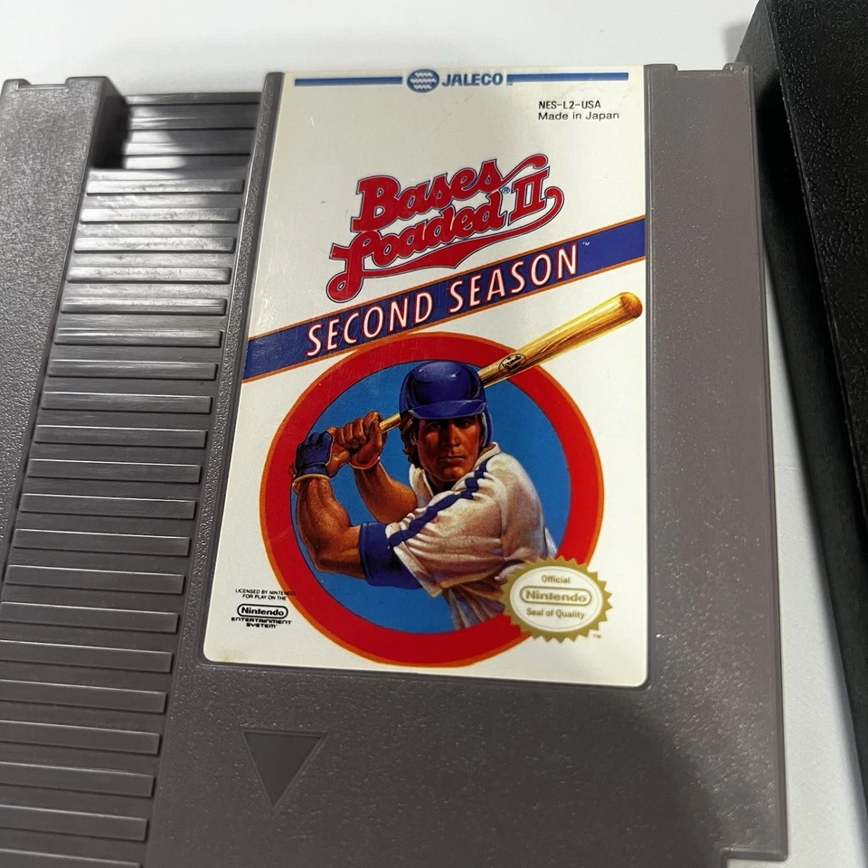 Bases Loaded II 2 Second Season ORIGINAL Nintendo NES Game  Excellent Condition - Image 2 of 4