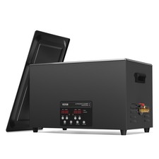 VEVOR Ultrasonic Cleaner 30L Cleaning Machine with Timer Heater  Basket 600W