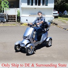 4 Wheel Electric Mobility Scooter 800W 60V 20AH 500lbs 31 miles for Adult Senior