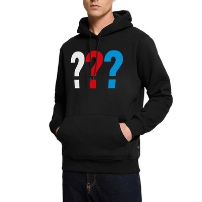Die Drei Fragezeichen Logo Männer Premium Hoodie S-5XL Kapuzenpullover schwarz