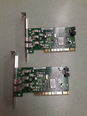 (2) Dell FireWire IEEE 1394 Adapter Card PCA-00214-01-A 0Y9457