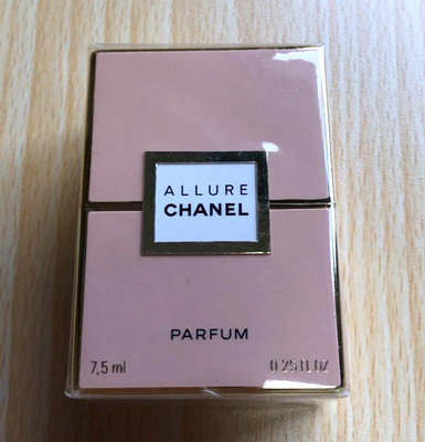 Chanel Allure parfum Splash 7.5 ml / 0.25 fl oz Perfume Fragrance w/Box NIB*
