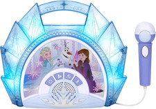 Disney Frozen Karaoke Microphone with Bluetooth Speaker for Fans of Disney Toys,