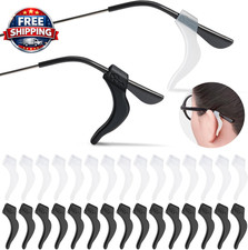 20 Pairs Glasses Ear Clip Anti-Slip Silicone Glass Holder, Sunglasses Presbyopia