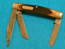 CUCHILLO DE COLECCIÓN SCHRADE EE. UU. 34OT OLD TIMER MIDDLEMAN JR GANADERO SUPERVIVENCIA