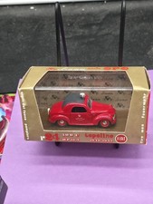 Brumm Serie Oro R24 Fiat Topolino 500C 1949 Rosso Modellino Scala 1:43 B358