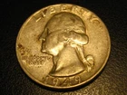 1949-D 90% Silver Washington Head Quarter XF