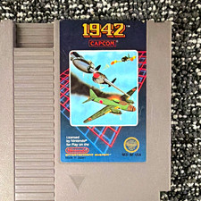 Capcom 1942 Nintendo NES Game Cartridge NTSC-U/C (US/Canada)
