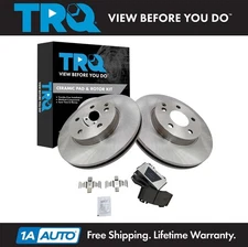 TRQ Front Brake Pad & Rotor Kit Ceramic Fits 2003-2006 Mercedes-Benz E500