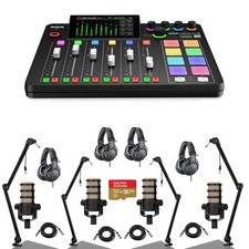 Rode Rode RODECaster Pro II Integrated Audio Production Studio Console Bundle wi